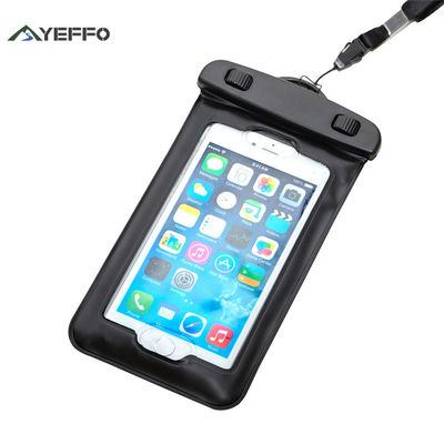7&quot; Waterproof Floating Phone Case Touch ID PVC Cell Phone Dry Bag