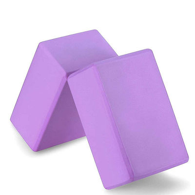 High Density EVA Foam 2 Pack Yoga Block Multi Color Soft Non Slip Surface