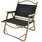 600D Cationic Fabric Beach Camping Folding Chair Wood Grain Aluminum Tube With Backrest